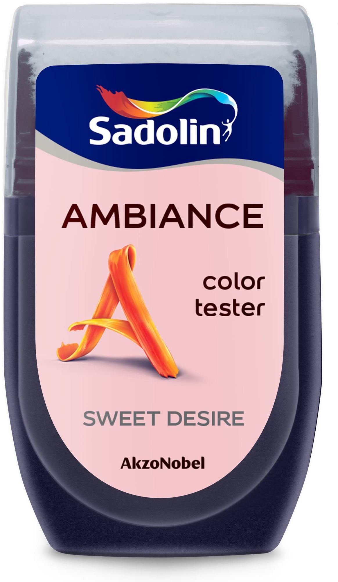 Spalvos testeris SADOLIN AMBIANCE SWEET DESIRE, visiškai matiniai, 30 ml