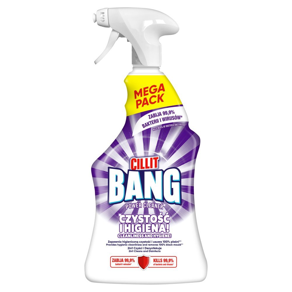Dezinfekcinis valiklis CILLIT BANG Bleach & Hygiene, 900 ml