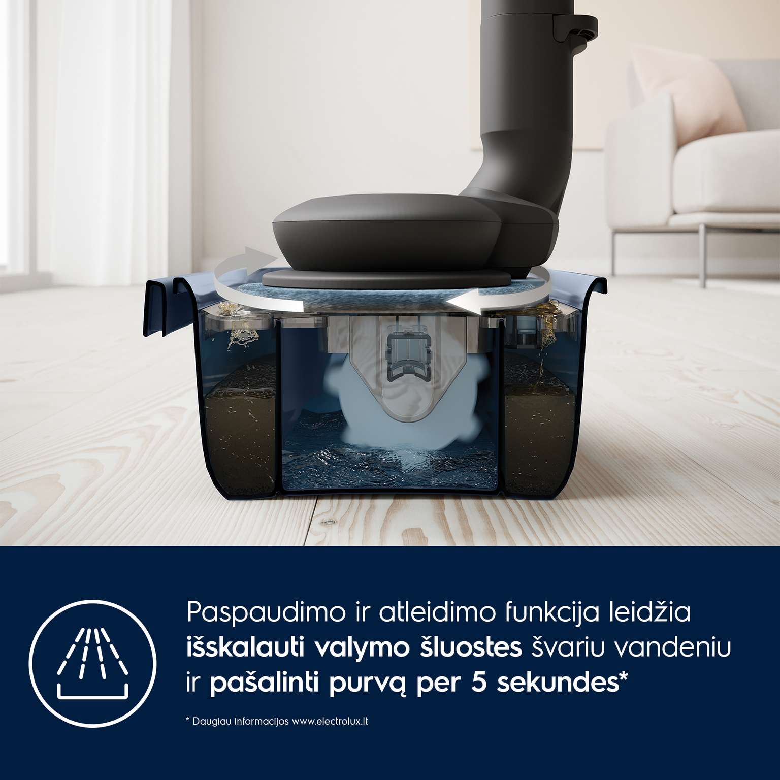 Priedas grindų plovimui ELECTROLUX PowerPro EPPCS2 - 6