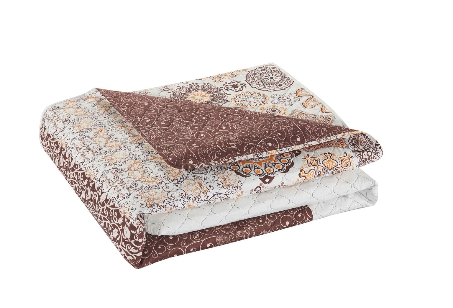 Lovatiesė DecoKing ALHAMBRA Brown, 170x270 cm - 3