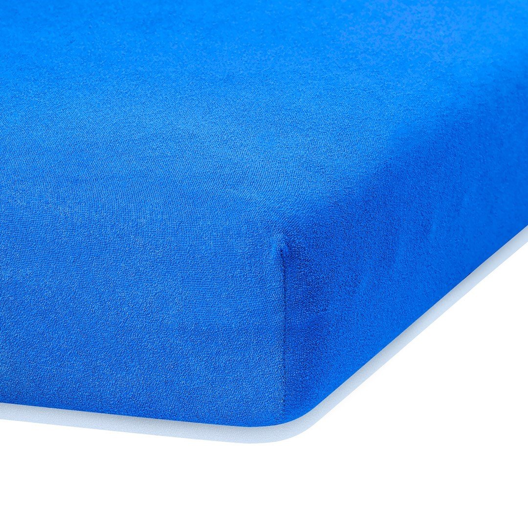 Frotinė paklodė su guma Ameliahome RUBY Blue, 220x240  cm - 3