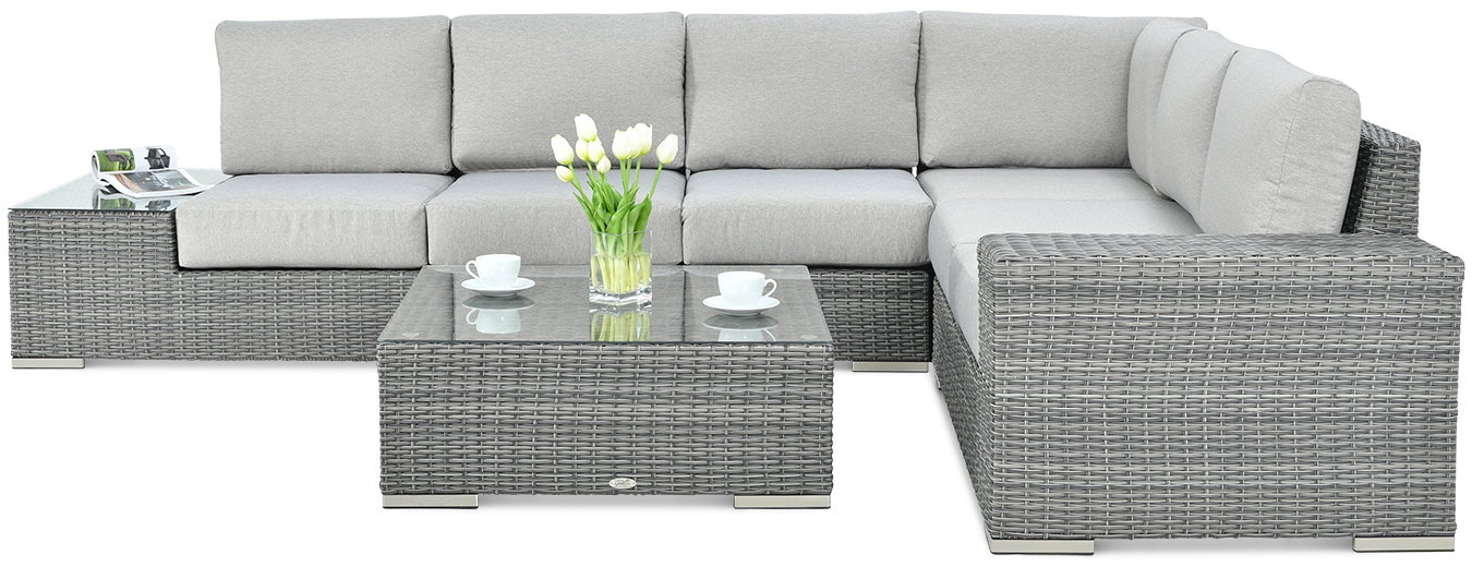 Lauko baldų komplektas AVOCADO, Dark Grey - 3