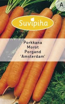 Valgomųjų morkų AMSTERDAM sėklos, 2,5 g