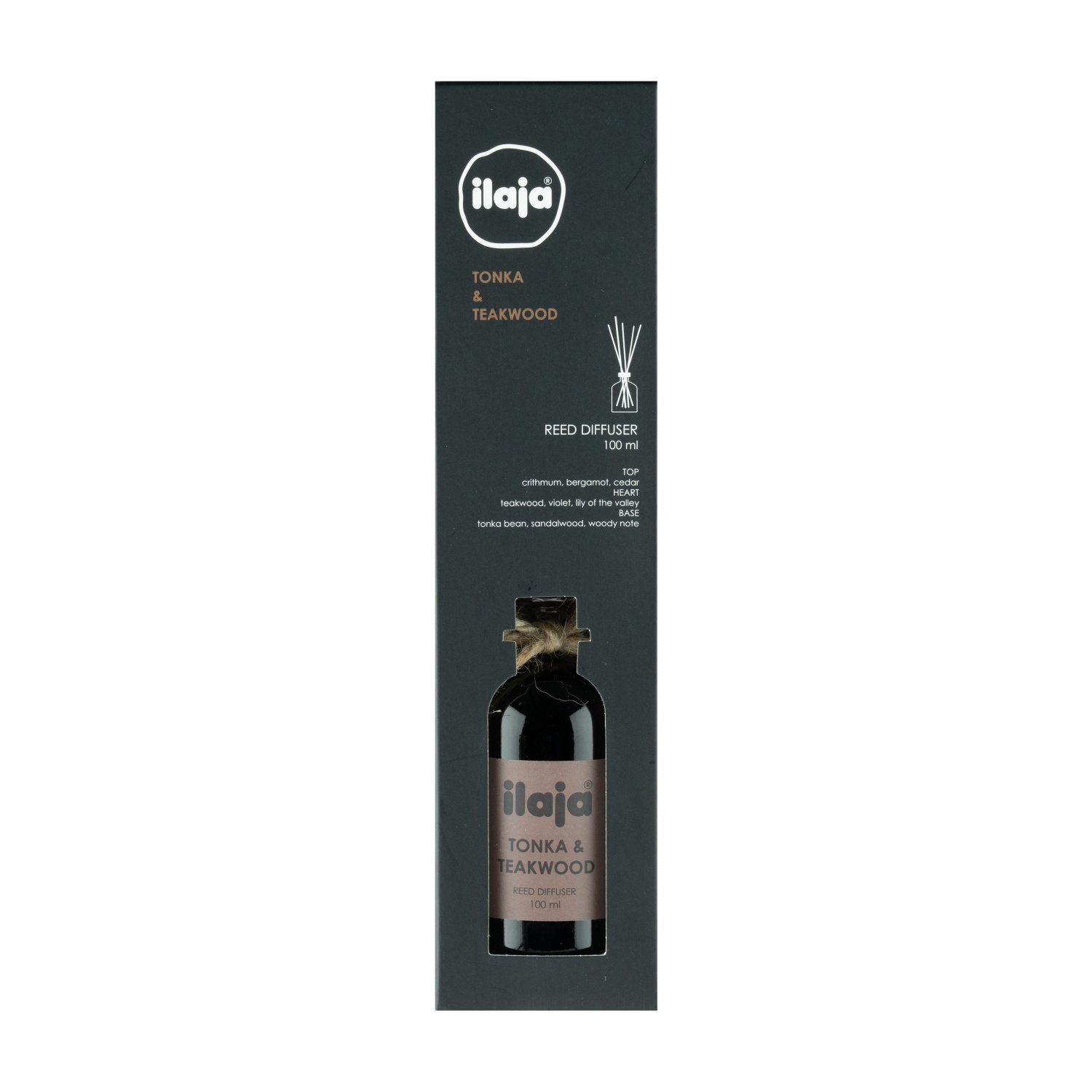 Namų kvapas su lazdelėmis ILAJA, 100 ml - 5