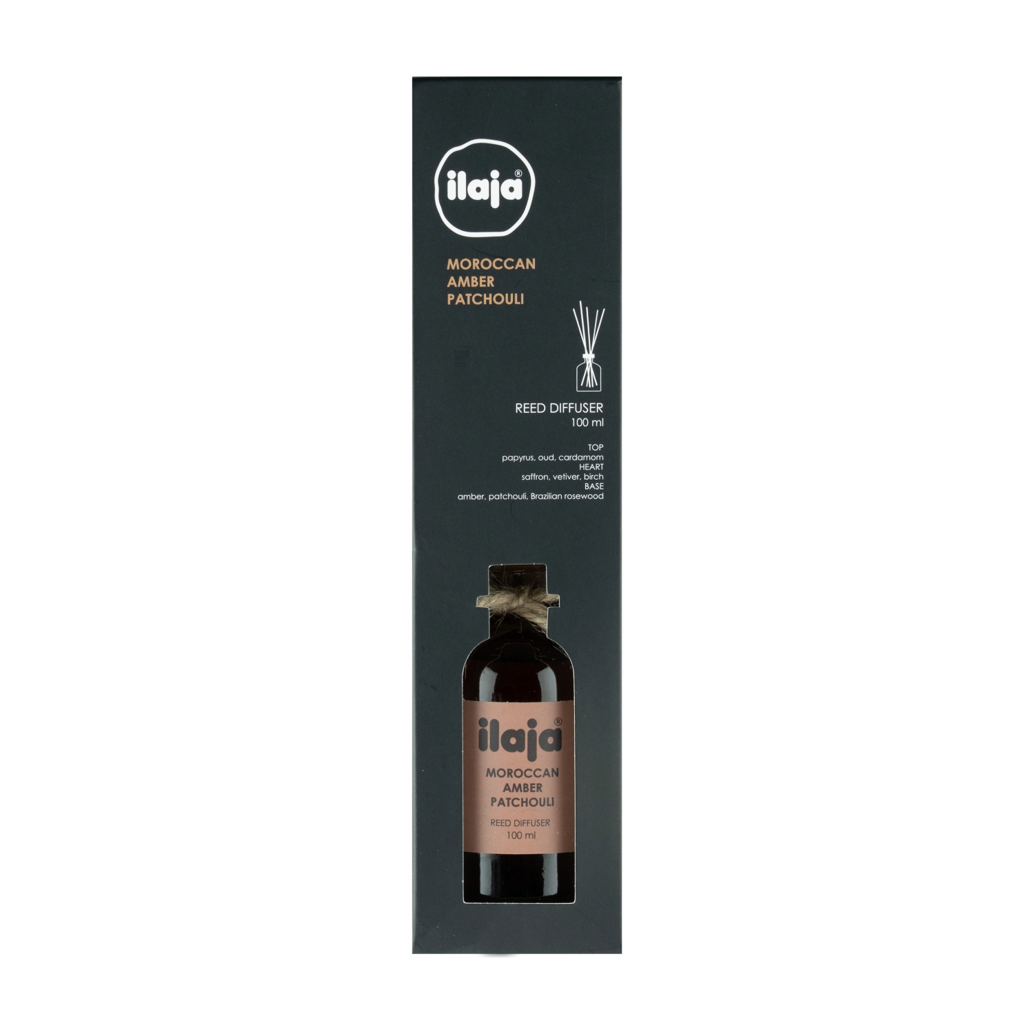 Namų kvapas su lazdelėmis ILAJA, 100 ml-0