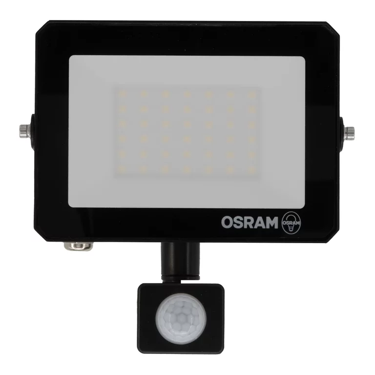 LED prožektorius OSRAM LUX, IP65, 30W, 4000K, 2700lm, su judesio davikliu, juodos sp.-1