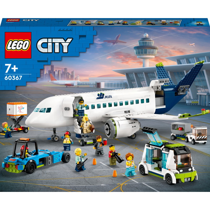 Konstruktorius LEGO City Passenger Airplane-0