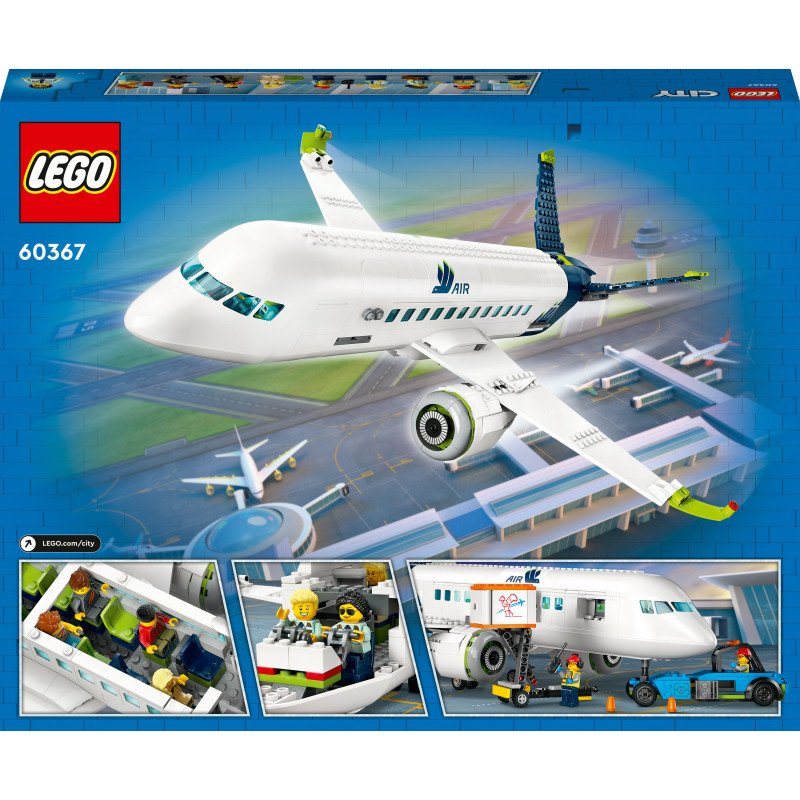 Konstruktorius LEGO City Passenger Airplane 60367 - 2