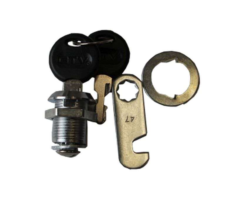 Pašto dėžutės spynelė su užkabinimo elementu, 20 mm-0