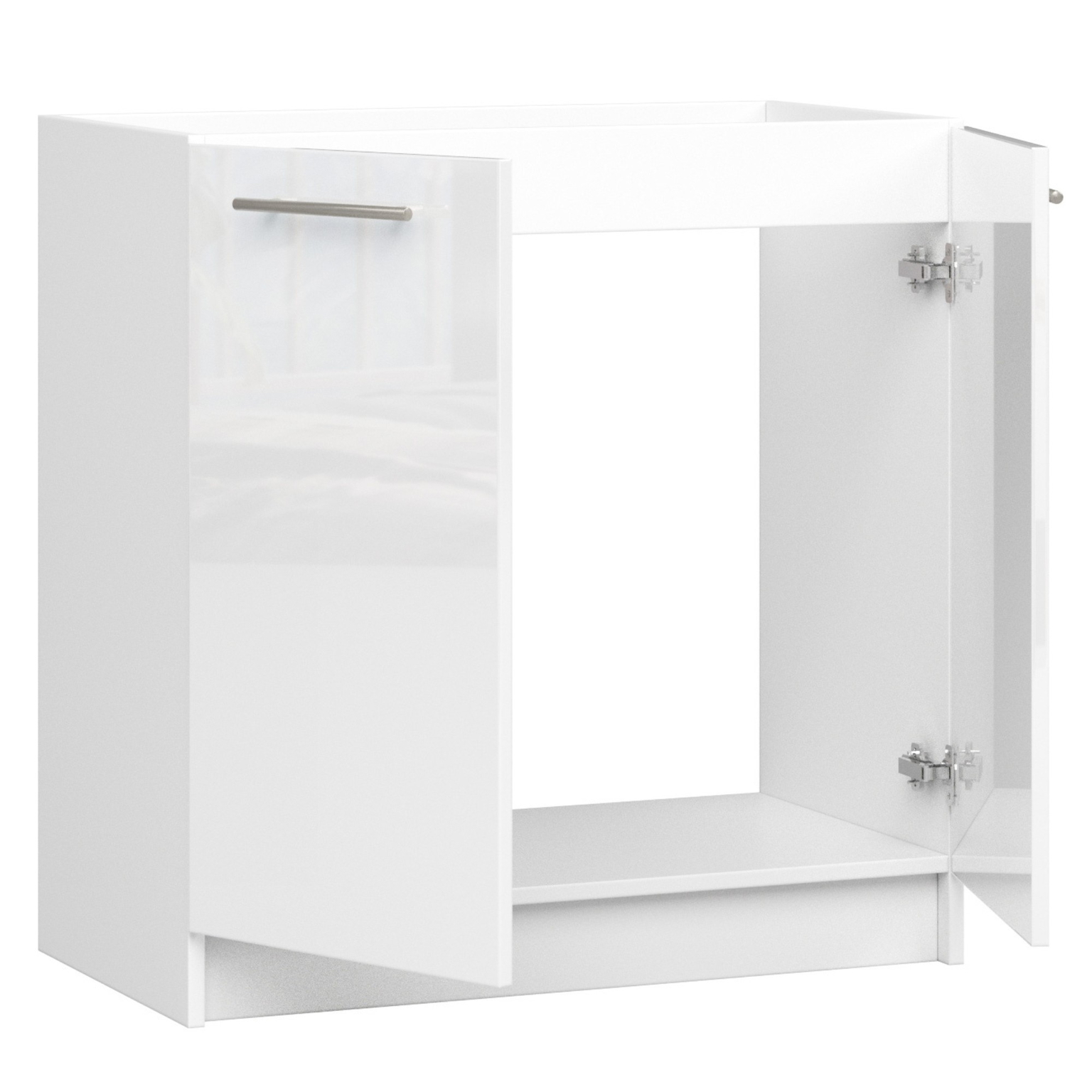 Virtuvės spintelė OLIVIA S 80 cm, balta-1