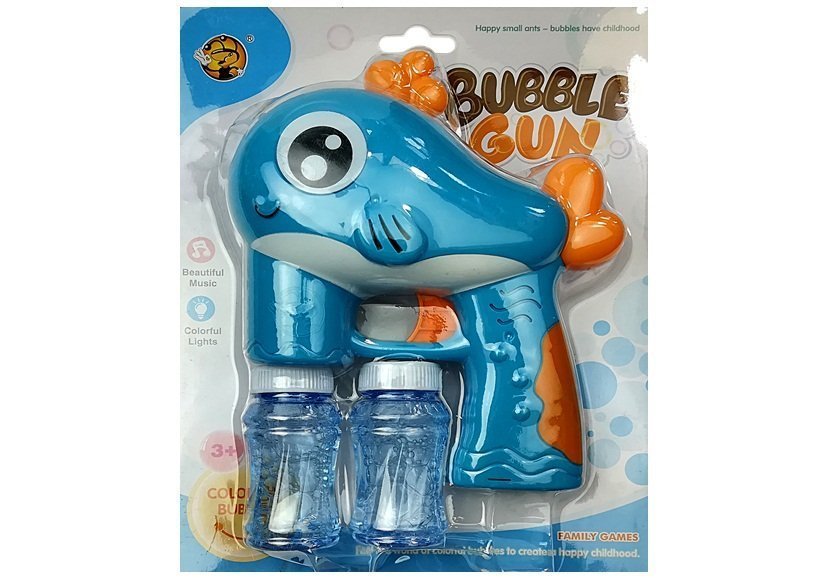 Muilo burbulų pistoletas Delfinas, mėlynas - 7