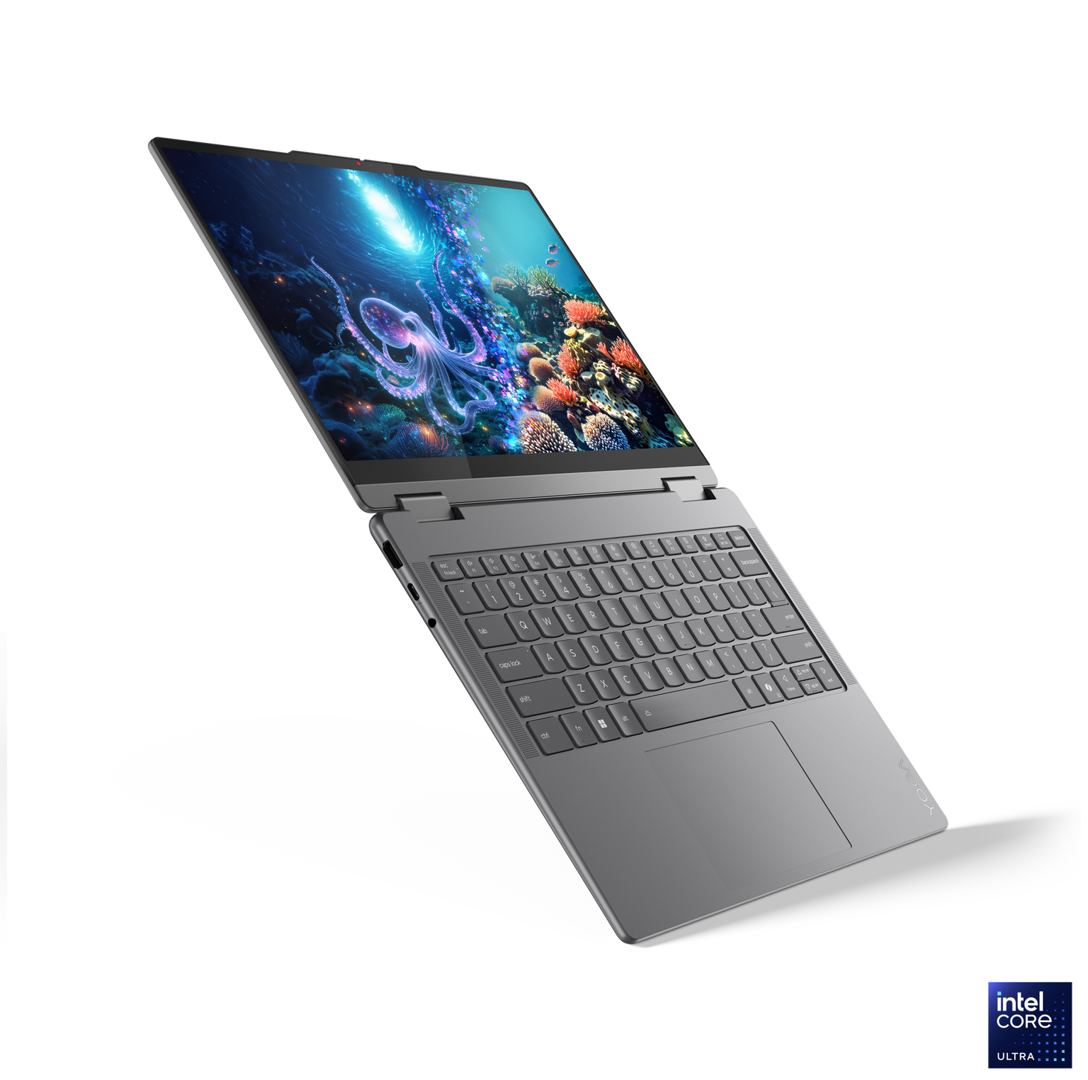 Nešiojamas kompiuteris Lenovo Yoga 7 83JQ0003NT, Intel® Core™ Ultra 5 226V, 16 GB, 512 GB, 14 ", Intel Arc Graphics, pilka, anglų (us) - 8