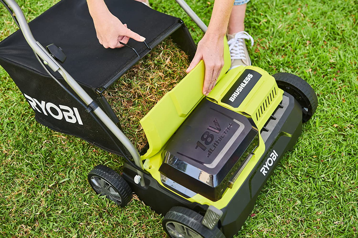 Akumuliatorinis skarifikatorius RYOBI ONE+ RY18SFX35A-0, 18 V, 35 cm, be akumuliatoriaus - 5