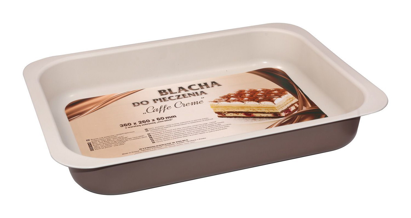 Kepimo forma nepridegančia danga SNB Caffe Creme, 36 x 26 x 6 cm-0