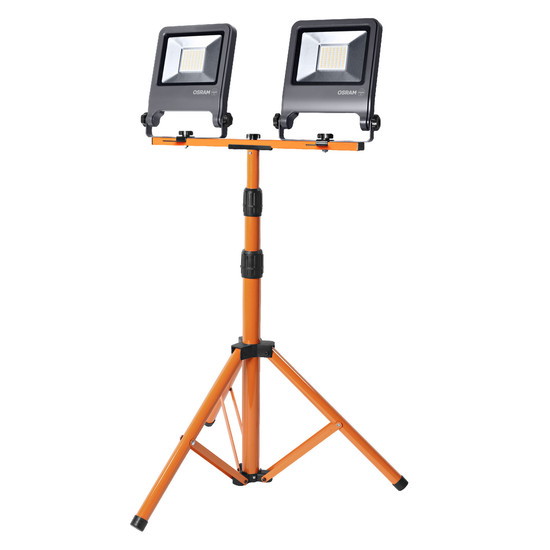 LED prožektorius su stovu OSRAM TRIPOD, 2 x 50 W, 4000 K, 10000 lm, IP65-0