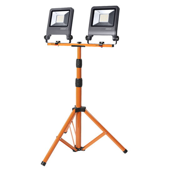 LED prožektorius su stovu OSRAM TRIPOD, 2 x 50 W, 4000 K, 10000 lm, IP65-0