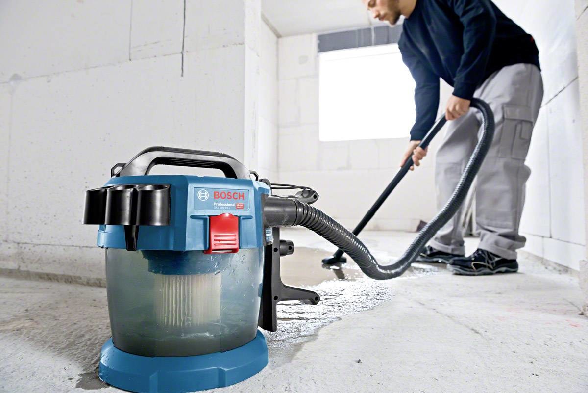 Akumuliatorinis dulkių siurblys BOSCH PRO GAS 18V-10 L; 18 V (be akumuliatoriaus ir pakrovėjo) - 3