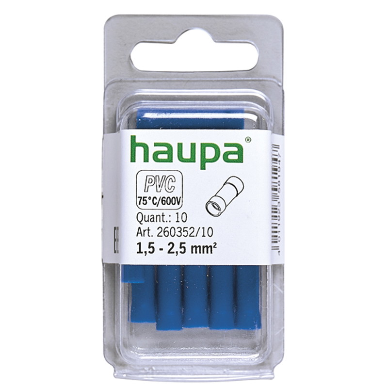 Mova laidų sujungimui HAUPA, 1,25-2,5 mm2, izoliuota-0