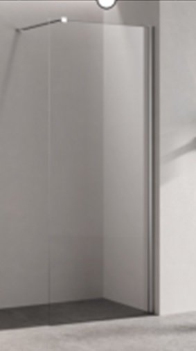 Dušo sienelė AO6310-1 110x195 cm, pilka