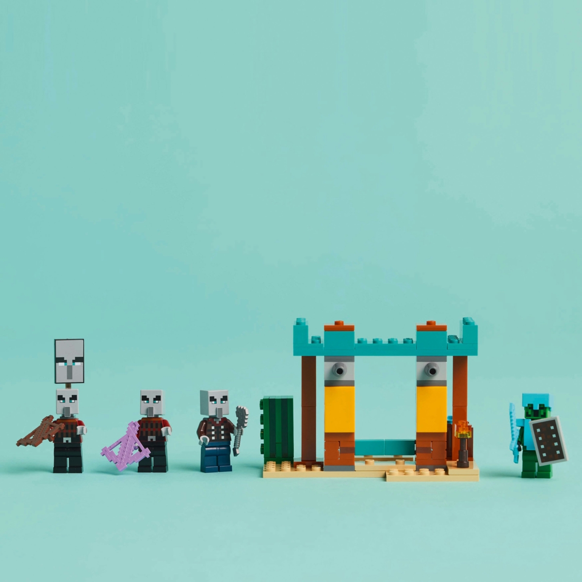 Konstruktorius LEGO® Minecraft The Illager Desert Patrol, 21267 - 3