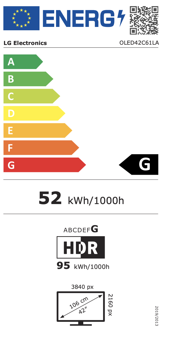 Televizorius LG OLED42C61LA 42" (106 cm), 4K UHD, OLED, tamsiai pilkas - 9