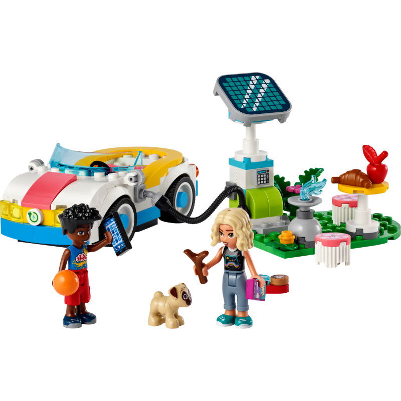 Konstruktorius LEGO Friends Electric Car and Charger - 3