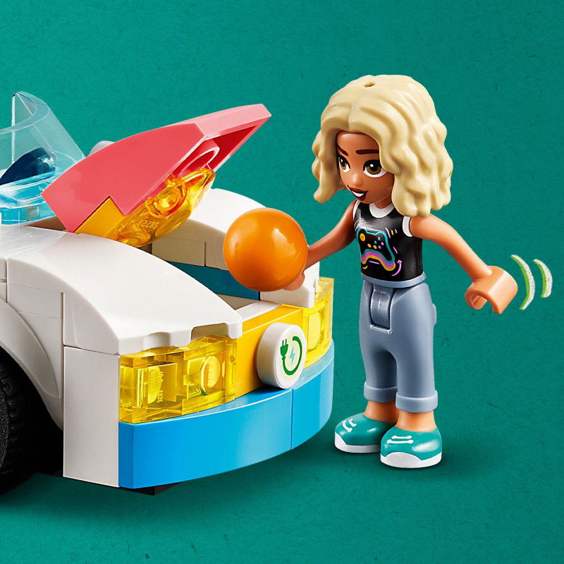 Konstruktorius LEGO Friends Electric Car and Charger - 4