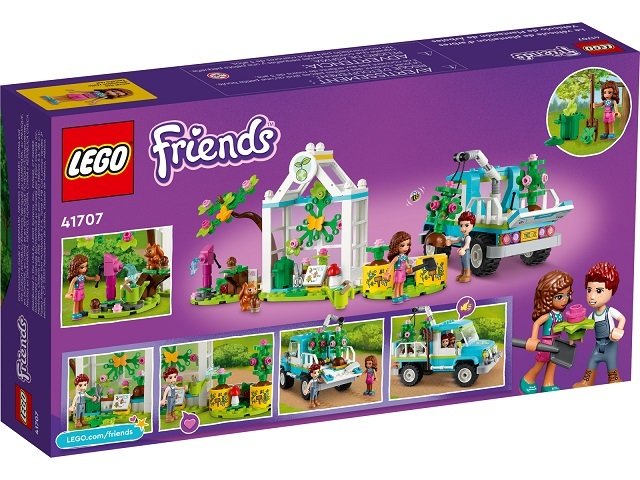 Konstruktorius LEGO® Friends Medžių sodinimo mašina 41707 - 2