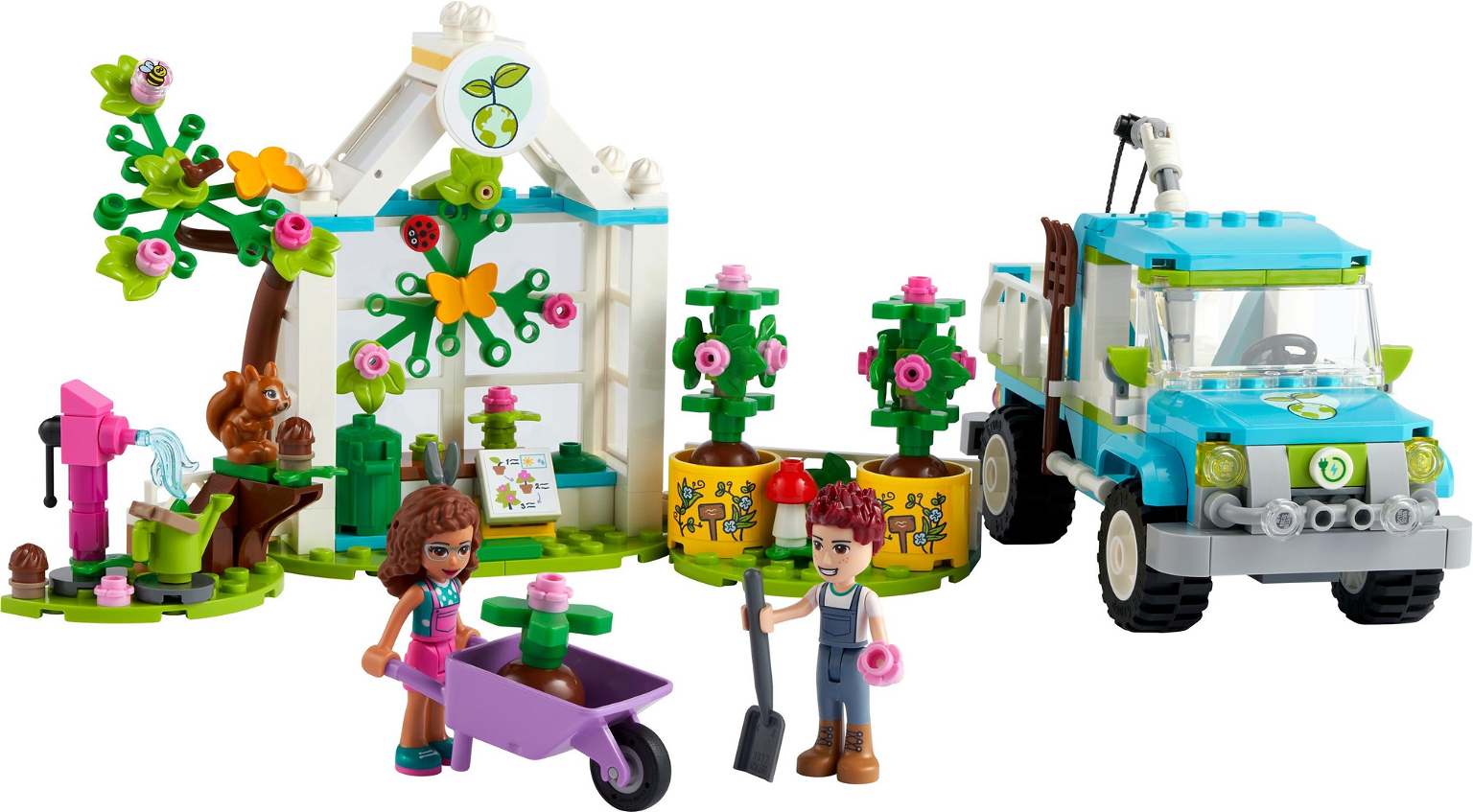 Konstruktorius LEGO® Friends Medžių sodinimo mašina 41707 - 4