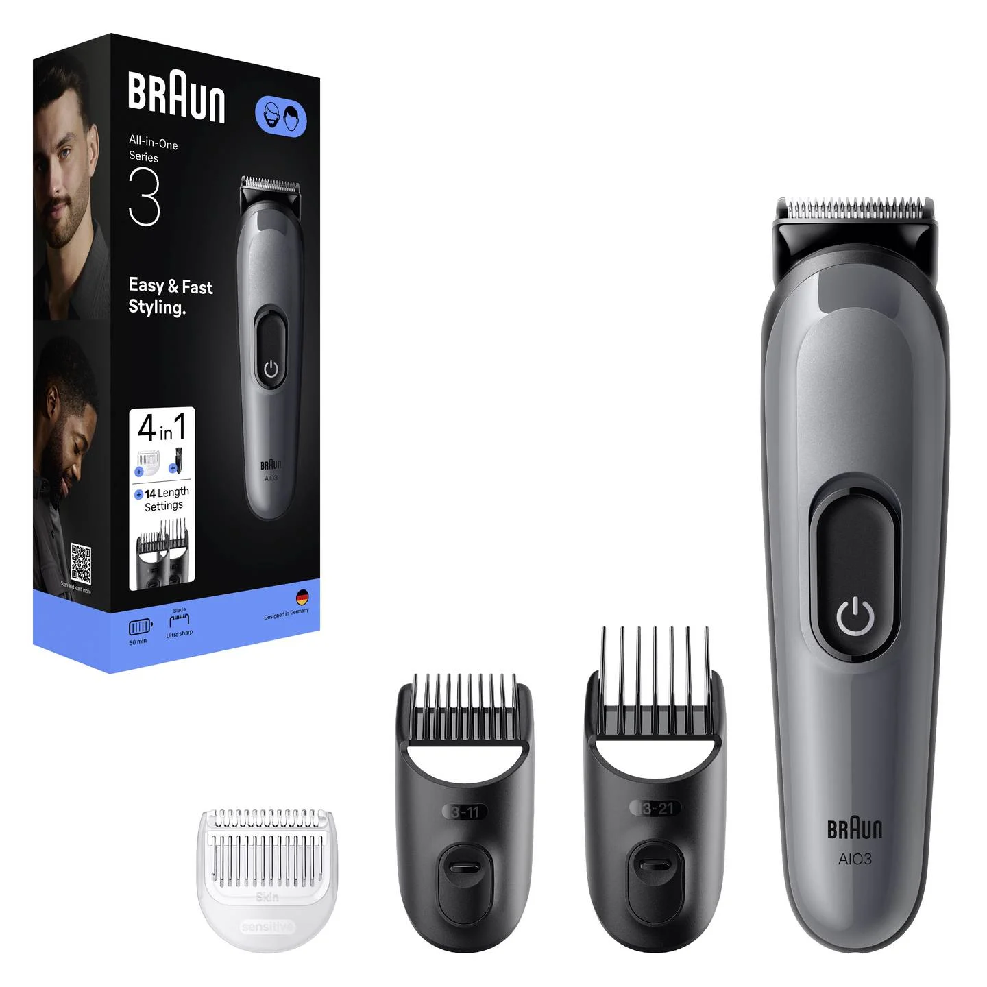 Barzdaskutė BRAUN AIO3500-1