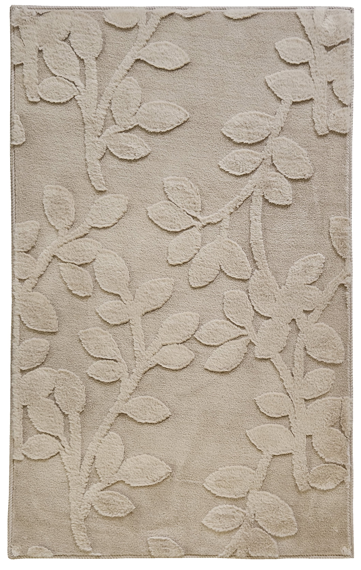 Vonios kilimėlis BADE, smėlio sp., dirbtinio kailio, 50 x 80 cm-0