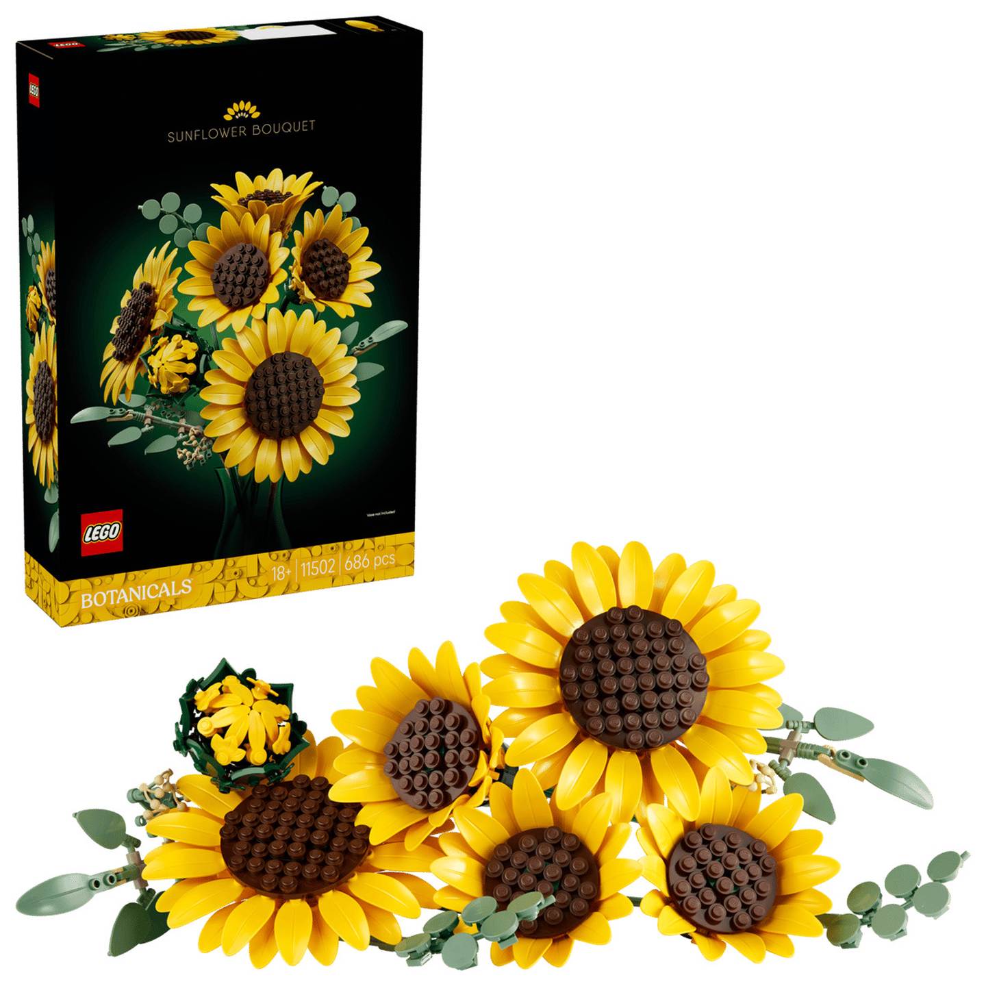 Konstruktorius LEGO Botanicals Sunflower Bouquet - 1