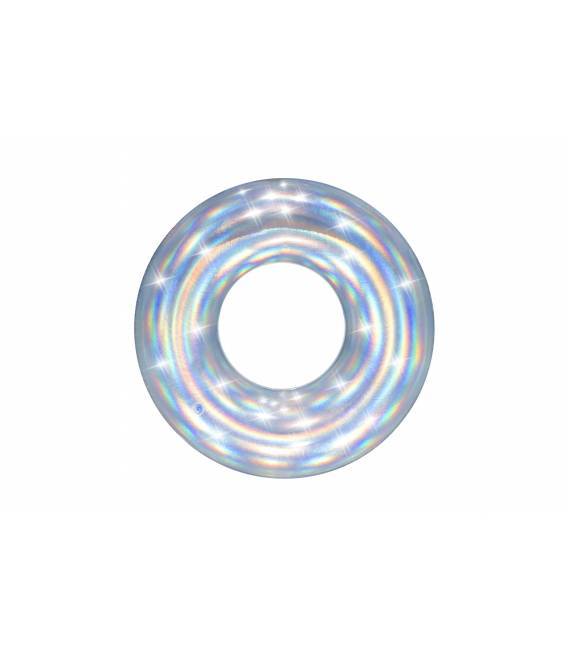 Pripučiamas plaukiojimo ratas IRIDESCENT SWIM RING Φ42"/Φ1.07m, įvairių spalvų-0