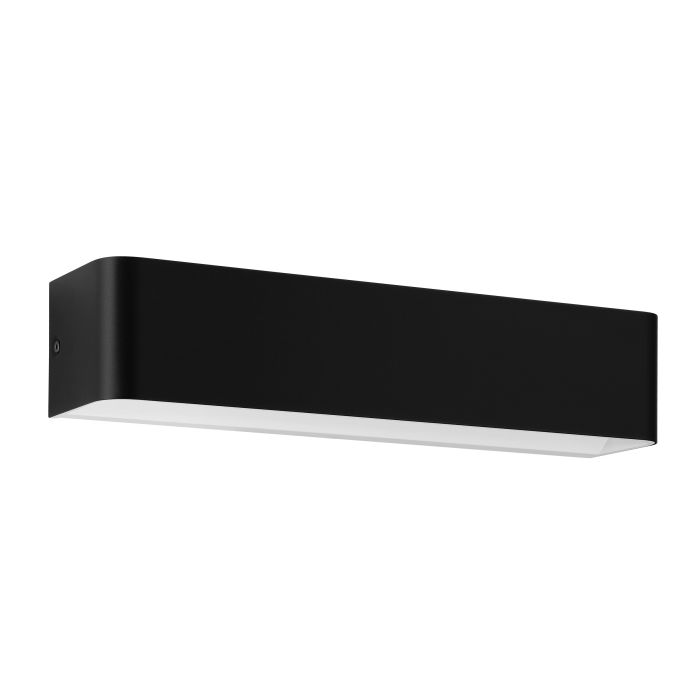 Sieninis LED šviestuvas EGLO SANIA 4, 12 W, 1400 lm, 3000 K, juodos sp, 36,5 x 8 x 9 cm-0