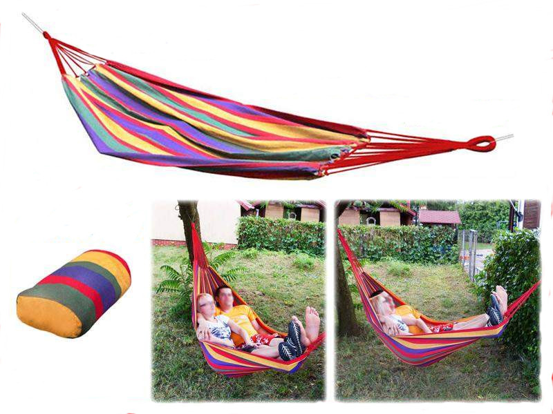 Vienvietis sodo hamakas, 200x70 cm - 5