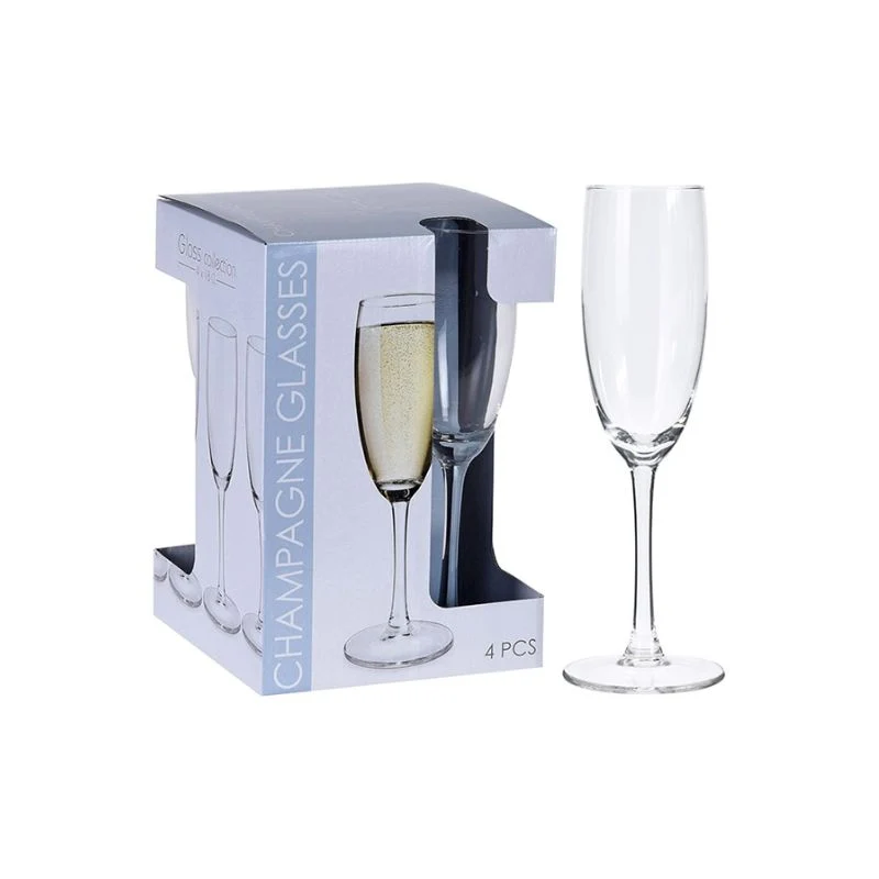 Šampano taurės VINISSIMO GLASS COLLECTION, 180 ml, 4 vnt.-1