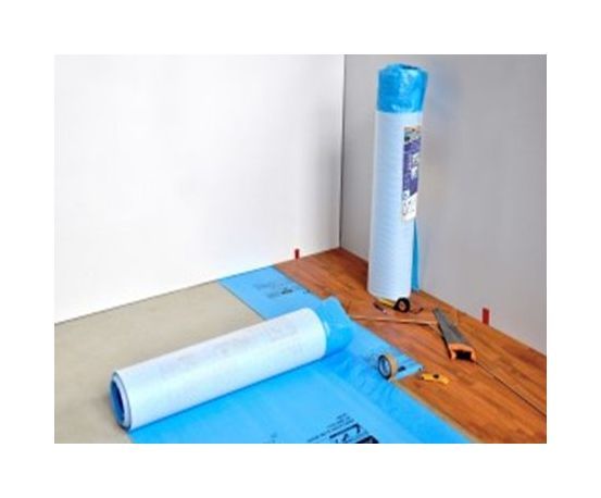 Paklotas PROVENT, šildomoms grindims, 2,3 mm storio, tankis 35 kg/m3, 1,2 x 100 m, rulone 120 m2-0