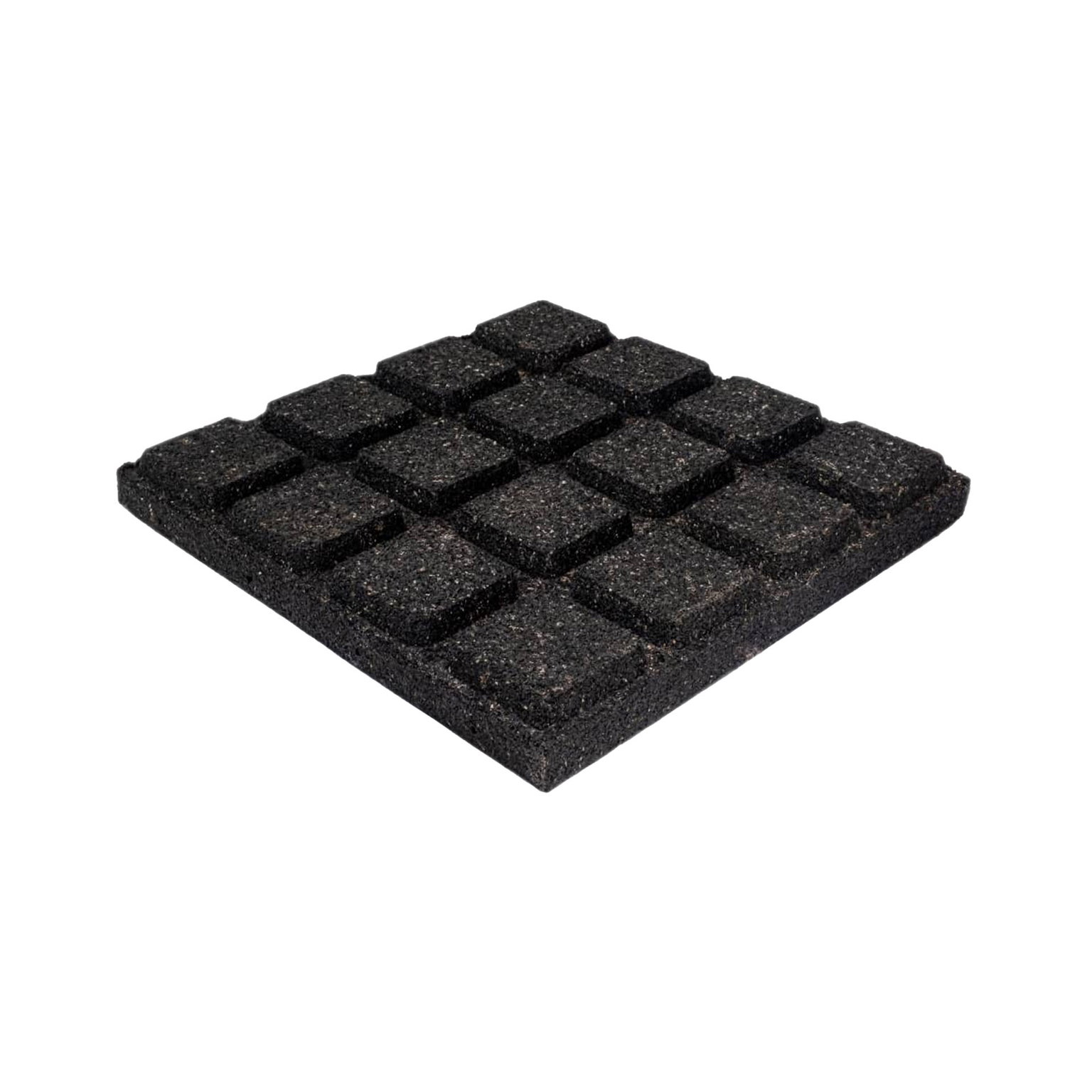 Guminė grindų danga vaikų žaidimų aikštelėms 40 mm, juoda - 3