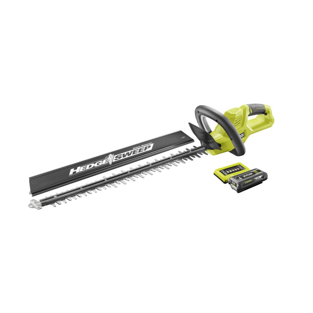 Akumuliatorinės gyvatvorių žirklės RYOBI RY36HT60A-120, 36 V, 2,0 Ah, 60 cm-0