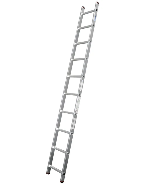 Kopėčios KRAUSE Corda, 10 pakopų, aliumininės, atremiamos, maks. darbinis aukštis 375 cm-0