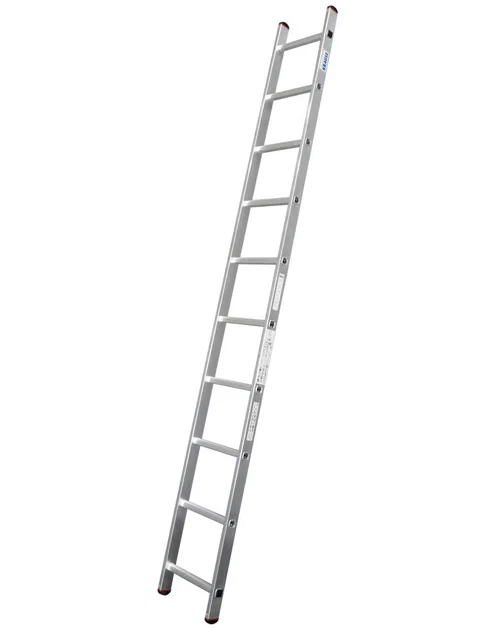 Kopėčios KRAUSE Corda, 10 pakopų, aliumininės, atremiamos, maks. darbinis aukštis 375 cm-0