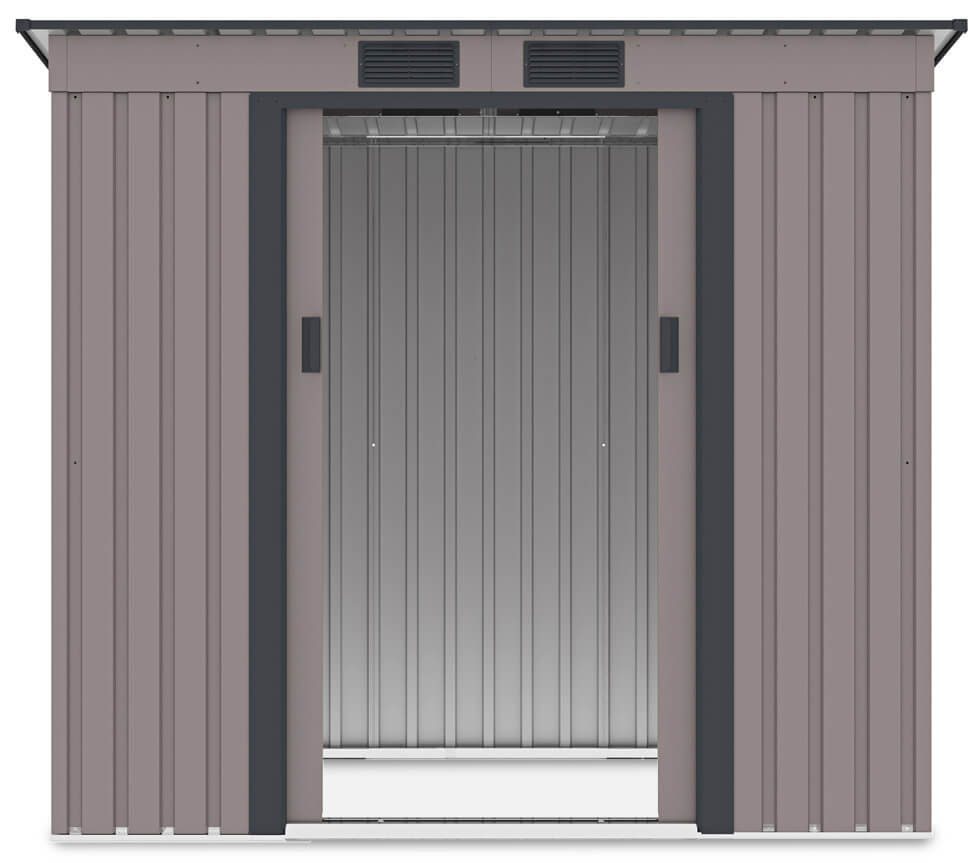 Sodo namukas OREGON 7x4,  201x121x176 cm, Warm Grey - 4