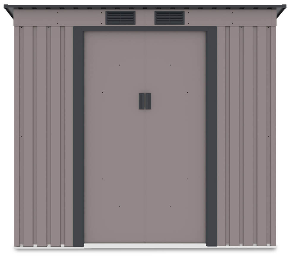 Sodo namukas OREGON 7x4,  201x121x176 cm, Warm Grey-1