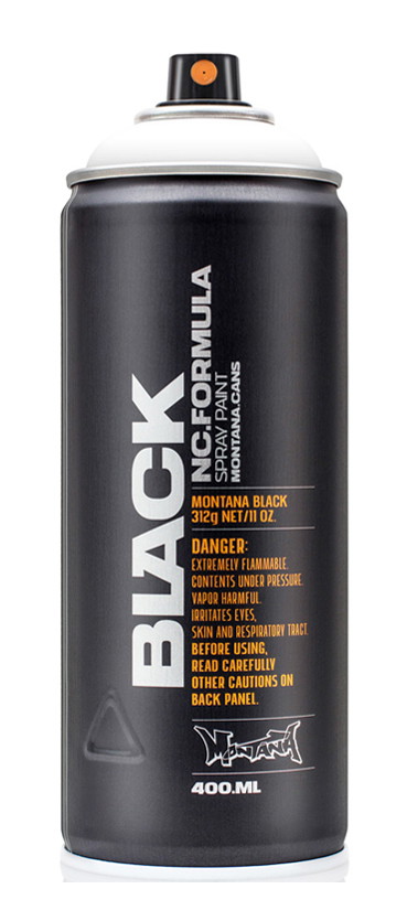 Purškiami dažai MONTANA 9100, Snow White, 400 ml-0