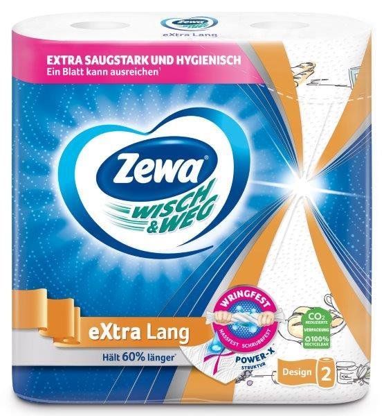 Popieriniai rankšluosčiai ZEWA W&W, 2 vnt.