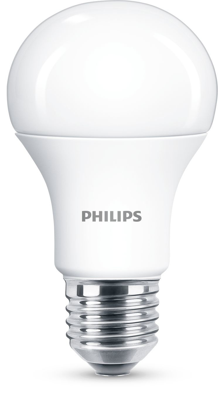 Šviesos diodų lemputė PHILIPS 13W (=100W) E27 A60 4000K 1521 lm 2vnt - 3
