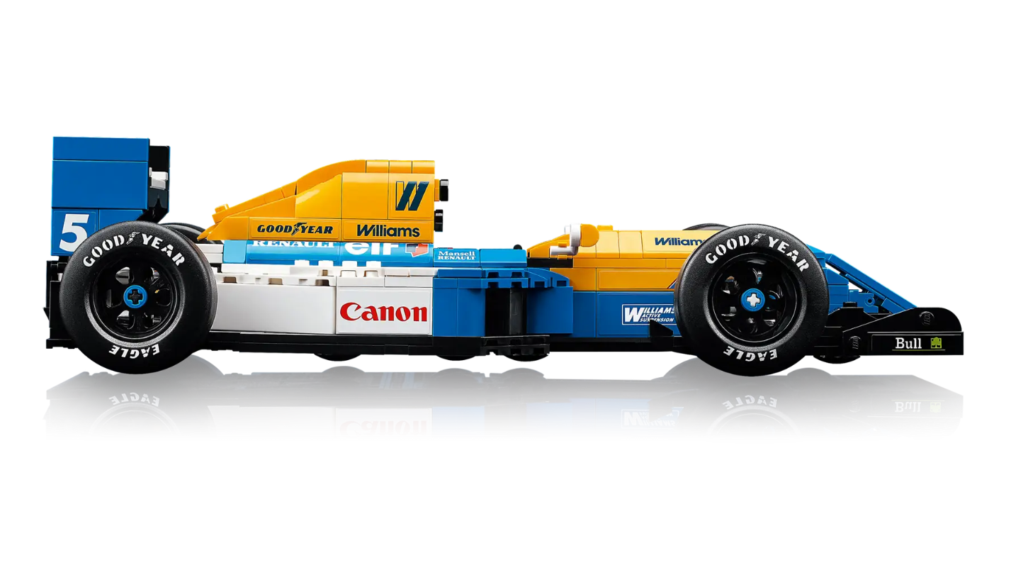 Konstruktorius LEGO ICONS Williams Racing FW14B & Nigel Mansell - 2