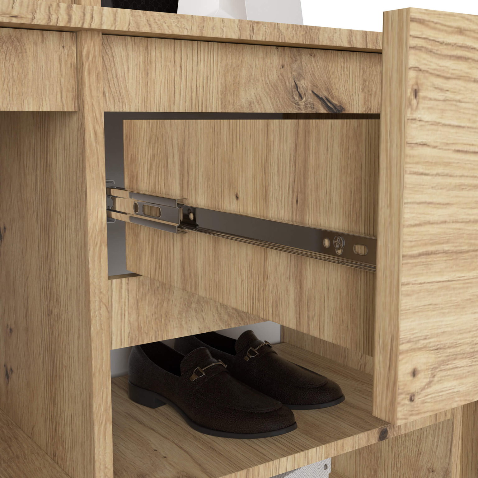 Prieškambario komplektas ENTRO PK, artisan ąžuolo - 4
