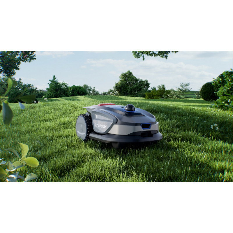 Belaidis (LiDAR) vejos robotas SUNSEEKER S4, LiDAR + Vision AI, skirtas vejoms iki 1000 m²-1