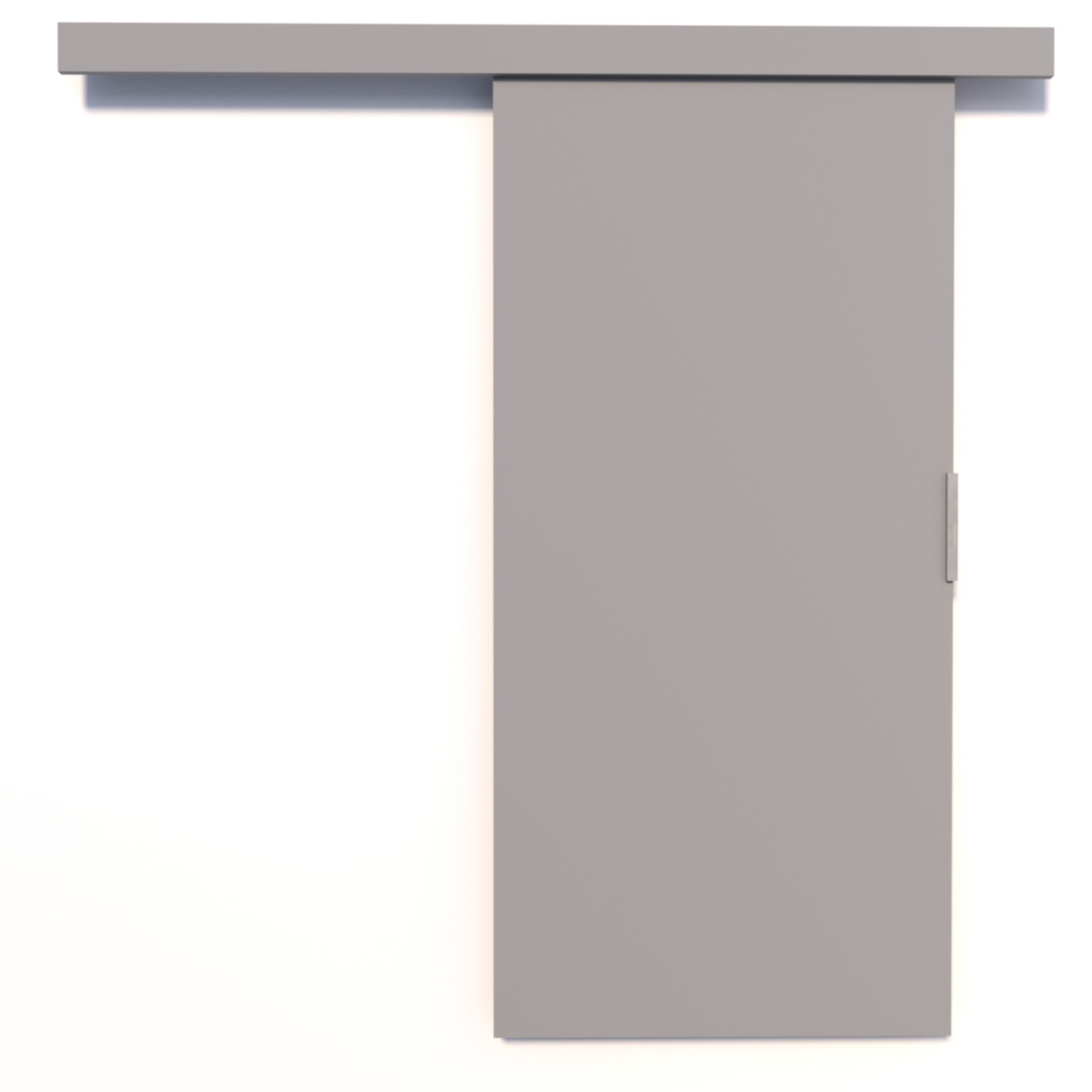 Stumdomos durys PIXI 106, 106 x 205 cm, pilka-1